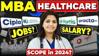 💥MBA in Healthcare 🏥MBA Healthcare Top Jobs & Salary!MBA Healthcare 2024🤩