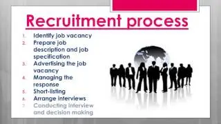 Recruitment and its importance, process and sources English