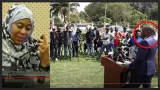 RAIS SAMIA AMPIGIA SIMU MSIGWA MBELE YA WAANDISHI 