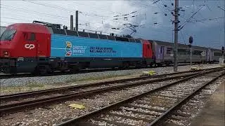 Comboios Alfa e IC na Pampilhosa