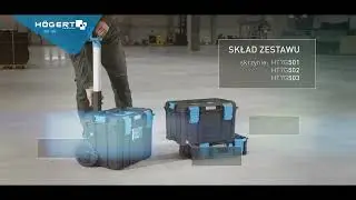 Zestaw skrzyń 4 w 1 HT7G500 - System Skrzyń Modułowych