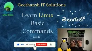 Linux Basic commands19 | Linux for beginners | Linux in Telugu | Linux Commands