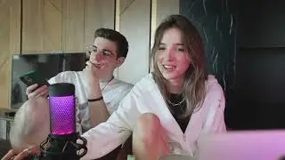 Эвелон и Генсуха смотрят Бустер плачет