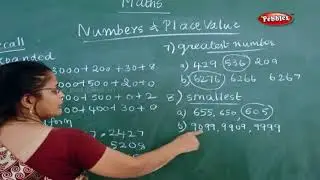 Numbers & Place value - Part 1 | 5th std Maths Syllabus | Mathematics
