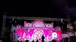 Yesterday night varmala setup