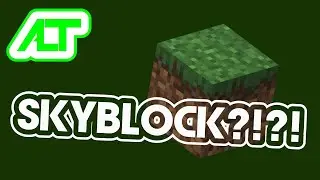 ALT PLAY SKYBLOCK? Minecraft Skyblock Episode 1