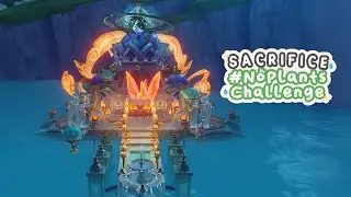 Sacrifice - No Plants Build | Serenitea Pot Design  | Genshin Impact | 原神