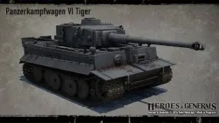 Heroes and Generals Обзор Тигр H1 ! Немецкий Тяжелый Танк Второй мировой