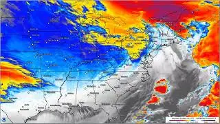 Satellite and KBGM Radar Loop December 2022 Arctic Front
