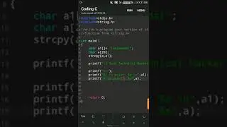 #37 Strcpy use on code (example) for beginners 