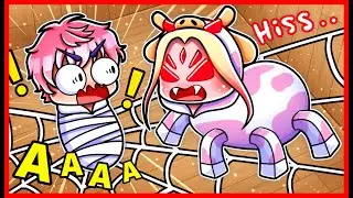 ATUN DI MAKAN MONSTER LABA LABA MOMON !! Feat 
