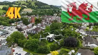 My First DJI Mini 4 Pro Flight, Llanfyllin  Powys 4K, June 2024