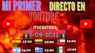 🔥MI PRIMER DIRECTO EN YOUTUBE🔥