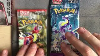 Pokemon Japanese Scarlet ex & Violet ex Booster Pack Opening