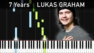 7 years - Lukas Graham: Synthesia Piano Tutorial