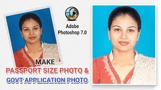 How To Create a Complete Passport Size Photo in Photoshop 2020 | Tech Vowel