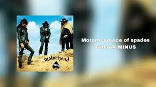 Motorhead-Ace of spades|Guitar backing track