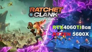 Ratchet & Clank: Rift Apart - Ryzen 5600x | RTX 4060ti 8Gb - PCIe 3.0 | 1440p