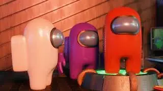 Among Us 3D анимация, Среди нас мультик.