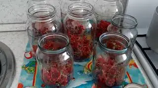 Компот из вишни и красной смородины (ОЧЕНЬ ПРОСТОЙ РЕЦЕПТ!) из простых ингредиентов!