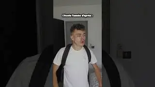 L'école dès que tu Pars
