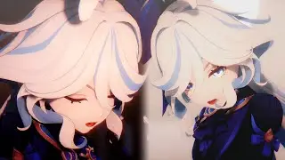 【原神/MMD】ザムザ×フリーナ【4K/fps】