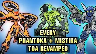 Every LEGO Bionicle PHANTOKA + MISTIKA TOA Built Better
