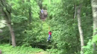 Ian Phelps on zip line