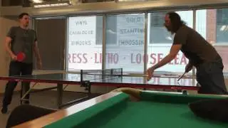 2016 OANDA Pingpong Tournament: Dave vs Adam