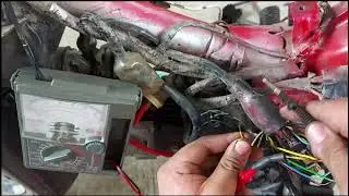 Honda dream 100 ( C100) half wave to full wave charging system conversion