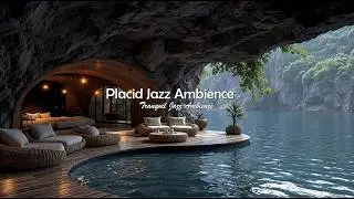 Relieve Stress In Placid Jazz Ambience | Soft Jazz Music By The Refreshing Lake For Positive Mood