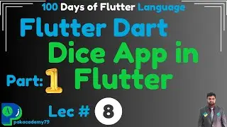 Flutter Tutorial | Build a Dice App From Scratch (Part 01)