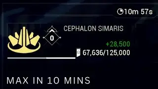 How to Max Cephalon Simaris Standing Fast in Warframe