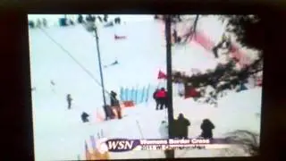 Chloe's 3rd place finish in the 2nd boarder cross.