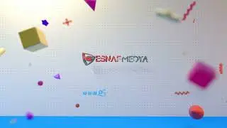 Eğlenceli Geometrik Logo   Gri Video İntro -  esnafmedya.com