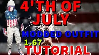GTA5|ONLINE|4'TH OF JULY MODDED OUTFIT TUTORIAL EASY GUIDE AFTER PATCH 1.67