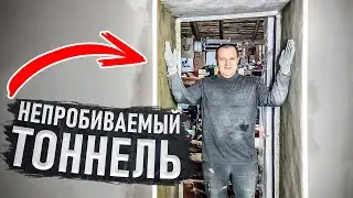 Решили проблему откосов, повернули внешний угол, получилось прочно и красиво.