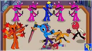 Merge Rainbow Friend Gameplay Part 1
