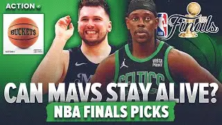 Can Jrue Holiday & Boston Celtics END IT vs Dallas Mavericks? 2024 NBA Finals Game 5 Picks | Buckets