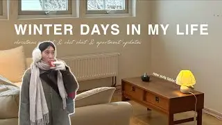december in Stockholm ❄ christmas market, eat breakfast with me, new furniture!