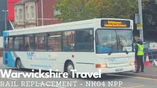 Warwickshire Travel | Rail Replacement Service - Dennis Trident 2, Transbus Pointer 2 - NK04 NPP