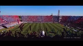 Recibimiento Completo San Lorenzo  50.000 Globos - Escuela de Tablones