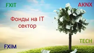 Обзор фондов на IT сектор (FXIT, FXIM, TECH, AKNX)