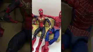 Well there were three of us in this marriage🕷️🕸️ #figure #marvel #actionfigures #spiderman