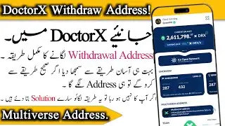 Doctor x Multiversx Address | Doctor x Multiverse Varification | Doctorx | Doctor x Wallet Connect