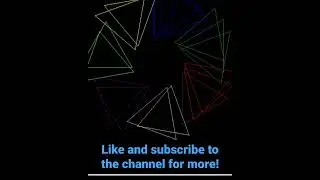 Drawing multiple triangles in Python using Turtle 🐢 | Turtle desigm