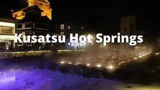 Kusatsu Onsen Yubatake | Car Camping @Kusatsu Undojaya Roadside Station