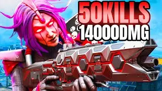 Apex Legends Horizon Gameplay 50 Kills 14,000 Damage - 4 Games + Controller