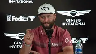 Jon Rahm Sunday Winner Interview 2023 The Genesis Invitational © PGA Tour