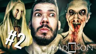 MADiSON - #2 : JOGO DE TERROR ULTRA REALISTA | Esse ta Mais Assustador Que Visage! Gameplay em PT-BR